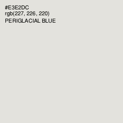 #E3E2DC - Periglacial Blue Color Image